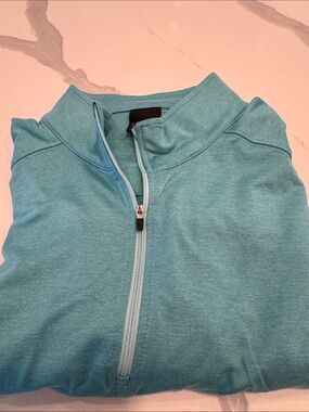 Dunning Golf Pullover 1/4 Zip  Men's XI Light Blue